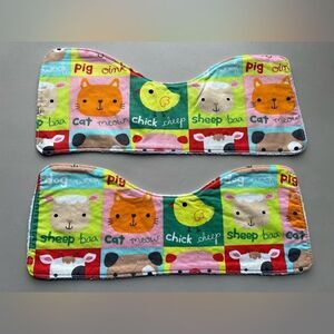 🌟B1G1 free Handmade Burp cloth set